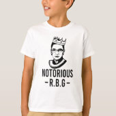 Ruth Bader Ginsburg, beruchte RBG T-shirt (Voorkant)