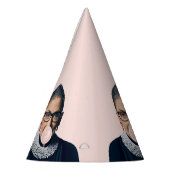 Ruth Bader Ginsburg Bgloing Pink Bubble gom Feesthoedjes (Links)