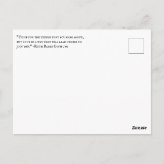 Ruth Bader Ginsburg Briefkaart