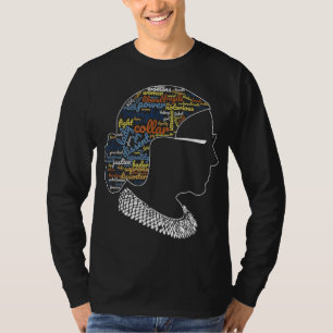 Ruth Bader Ginsburg citeert feminisme Vrouwenrecht T-shirt