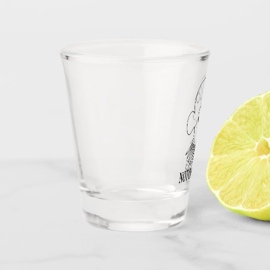 Ruth Bader Ginsburg Drawing: beruchte RBG Shot Glas (Links)