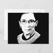 Ruth Bader Ginsburg Face Briefkaart (Voorkant / Achterkant)