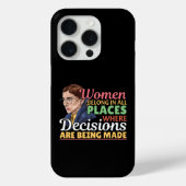Ruth Bader Ginsburg Feministische rechter-advocaat Case-Mate iPhone Case (Achterkant)