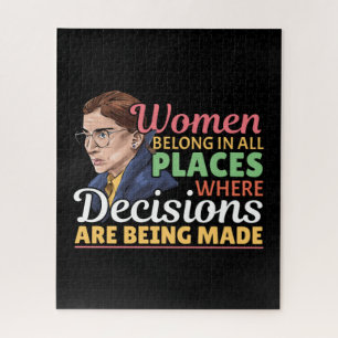 Ruth Bader Ginsburg Feministische rechter-advocaat Legpuzzel