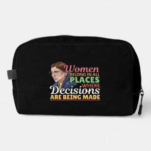 Ruth Bader Ginsburg Feministische rechter-advocaat Toilettasje