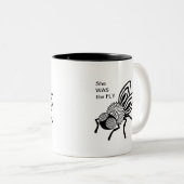 Ruth Bader Ginsburg Fly MUG (Devant droit)