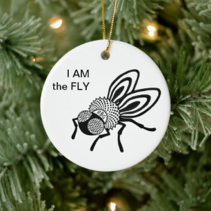 Ruth Bader Ginsburg Fly Ornament