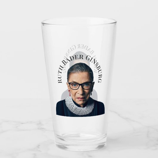 Ruth Bader Ginsburg Glas (Voorkant)