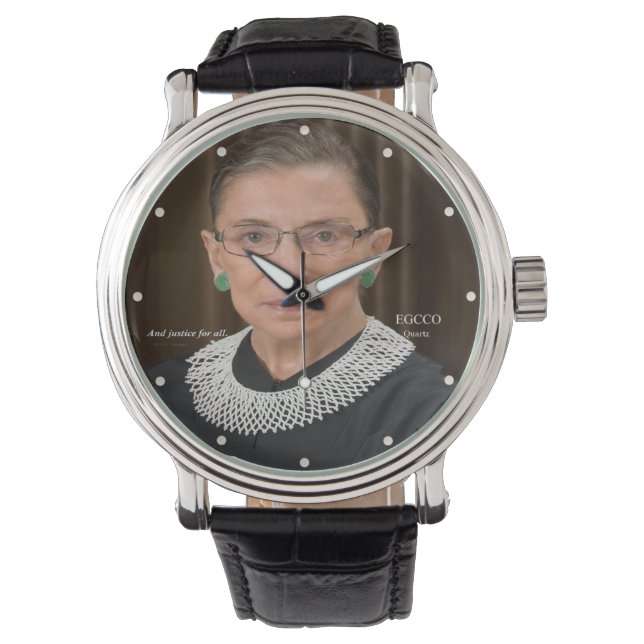 Ruth Bader Ginsburg Horloge (Voorkant)