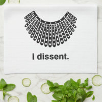 Ruth Bader Ginsburg I Dissent RBG Collar
