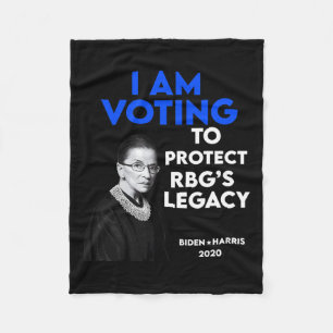 Ruth Bader Ginsburg &#'; Legacy Vote Biden 2020 Fleece Deken