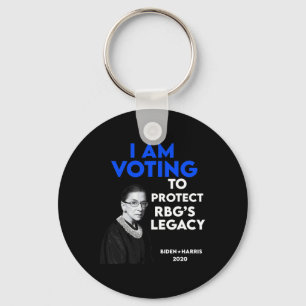 Ruth Bader Ginsburg &#'; Legacy Vote Biden 2020 Sleutelhanger