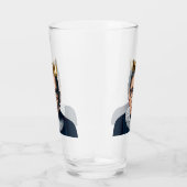 Ruth Bader Ginsburg met Gold Crown Glas (Rechts)