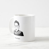 Ruth Bader Ginsburg Mug (Devant gauche)