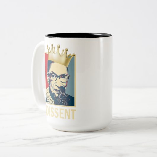 Ruth Bader Ginsburg Mug (Devant gauche)