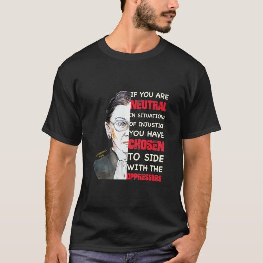 Ruth Bader Ginsburg Notorious RBG  T-shirt (Voorkant)