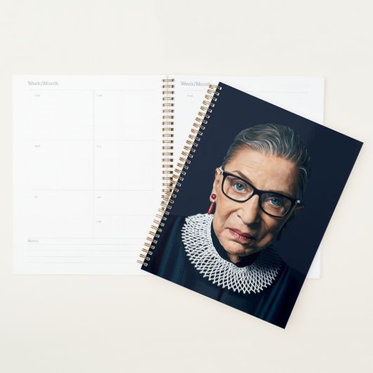 Ruth Bader Ginsburg Planner (Display)
