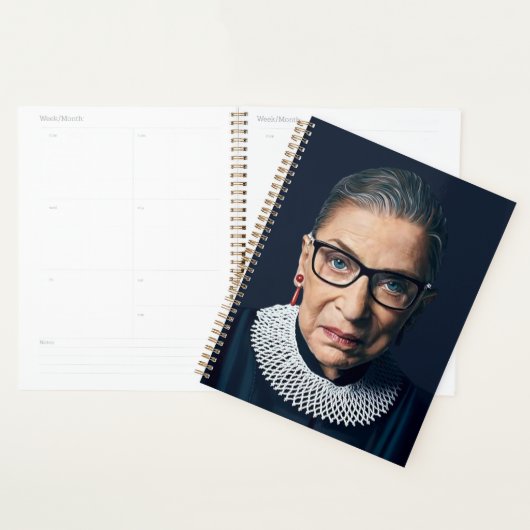Ruth Bader Ginsburg Planner (Display)