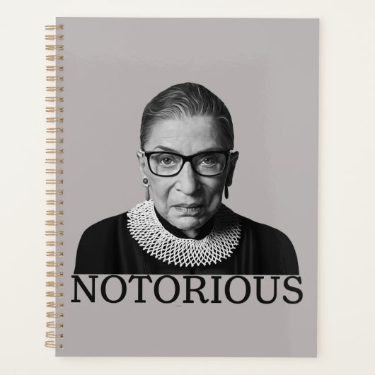 Ruth Bader Ginsburg Planner (Voorkant)