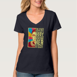 Ruth Bader Ginsburg Pro Keuze Mijn lichaam Mijn ke T-shirt