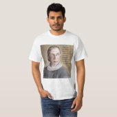 Ruth Bader Ginsburg & Quote T-shirt (Voorkant volledig)