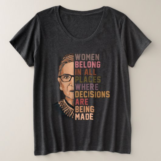 Ruth Bader Ginsburg RBG (Design devant)