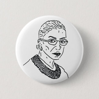 Ruth Bader Ginsburg RBG Pin Ronde Button 5,7 Cm