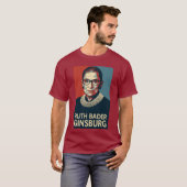 Ruth bader Ginsburg RBG T-shirt (Voorkant volledig)