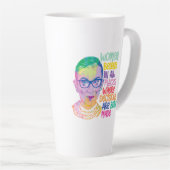 Ruth Bader Ginsburg Vrouwen horen overal thuis Latte Mok (Rechterhoek)
