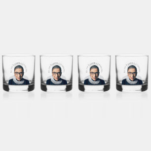Ruth Bader Ginsburg Whisky Glas