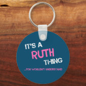 Ruth ding dat je niet zou begrijpen sleutelhanger (Voorkant)