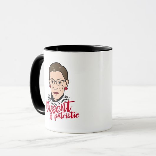 Ruth - Dissent is patriottisch -  Mok (Voorkant links)