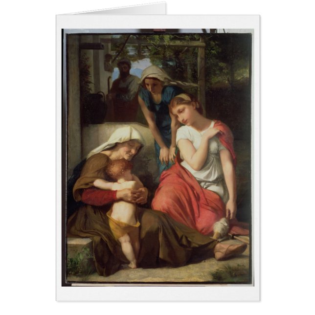 Ruth et Naomi, 1859 (huile sur la toile) (Devant)