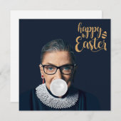 Ruth Ginsburg Bgloble gum Happy Easter (Voorkant / Achterkant)