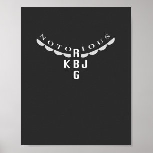 Ruth Ginsburg en Ketanji Jackson Poster