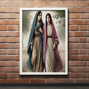 Ruth loopt samen met moed en liefde poster