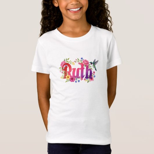 Ruth - Personalised Shirt  - For Kids (Voorkant)