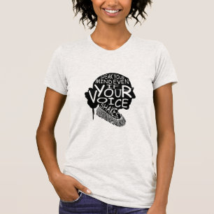 Ruth praat je geest zelfs als je stem klopt t-shirt