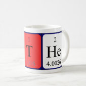 Ruthe périodique nom de la table mug (Devant droit)