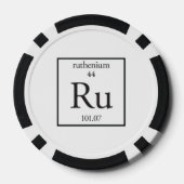 Ruthenium Poker Chips (Achterkant)