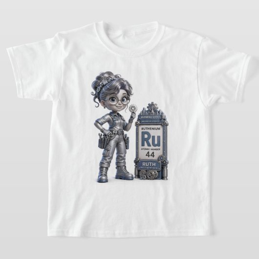 Ruthenium (Ru) Element T-shirt (Laagn)