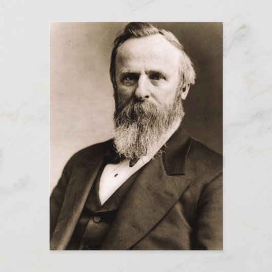 Rutherford B. Hayes 19 Briefkaart (Voorkant)