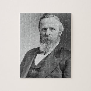 Rutherford B. Hayes 19e President van Amerika. Legpuzzel