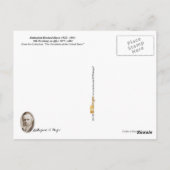 Rutherford B. Hayes - 19e President van de VS Briefkaart (Achterkant)
