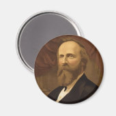 Rutherford B Hayes Magnet Magneet (Voorkant / Achterkant)
