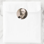 Rutherford B. Hayes Ronde Sticker (Tas)