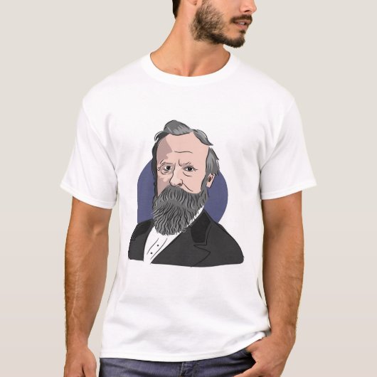 Rutherford B Hayes T-shirt (Voorkant)