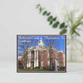 Rutherford County Courthouse - Murfreesboro, TN Briefkaart (Staand voorkant)
