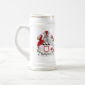 Rutherford Family Crest Bierpul (Links)