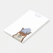 Ruthie de fox post het blocnote post-it® notes (Schuin)
